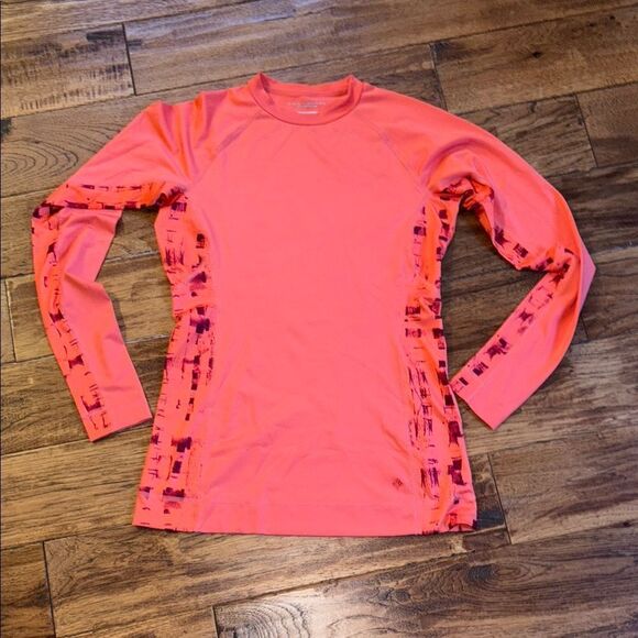 Columbia Women's Pink Long Sleeve Athletic Top - Picture 1 of 11